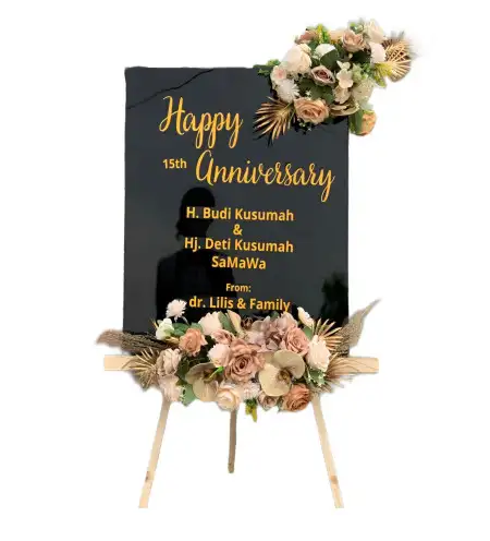 Papan Bunga Akrilik Bebekan